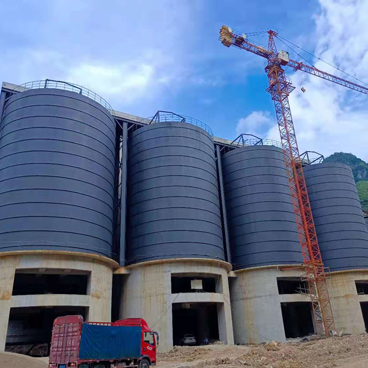 晋城骨料钢板仓建造施工周期从规划到竣工的每一步